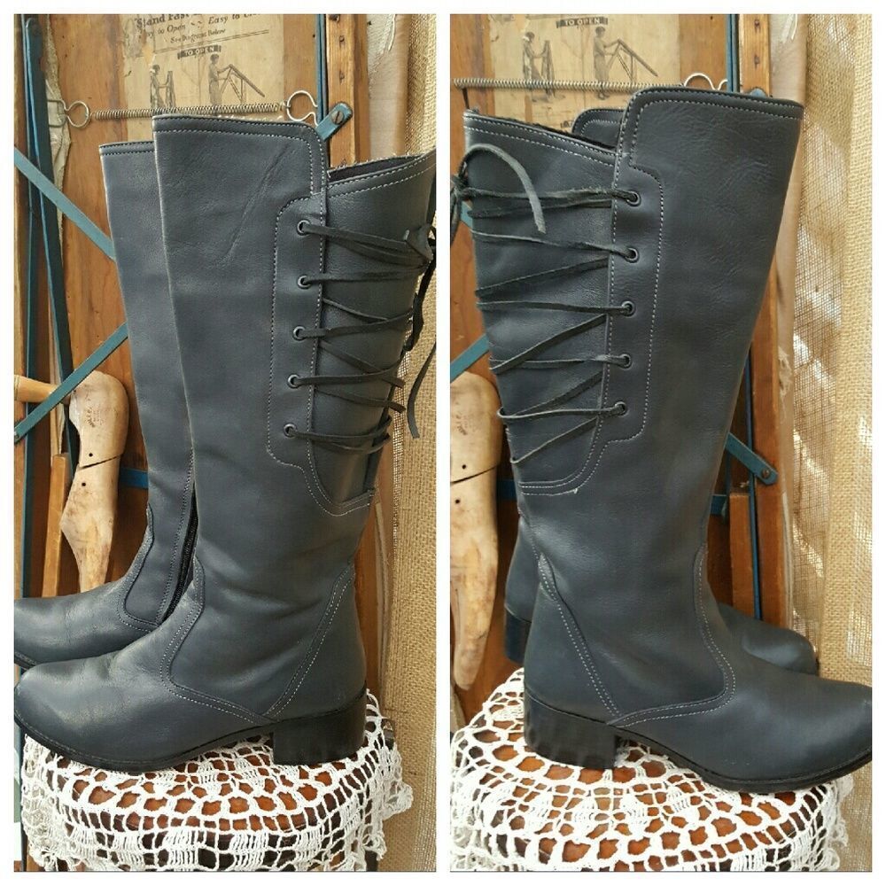 Steve Madden‎ "Bravvest" lace-up Leather Boots as is